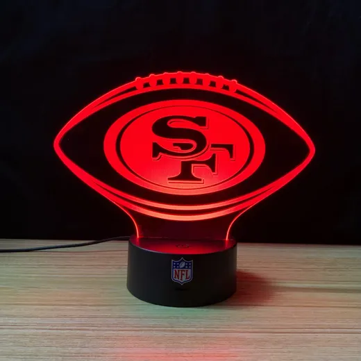 San Francisco 49ers NFL LED-Licht