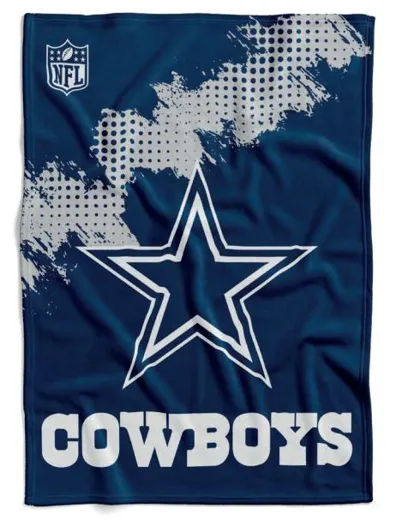 Dallas Cowboys Flannel Decke /Throw "CORNER"  150x200cm