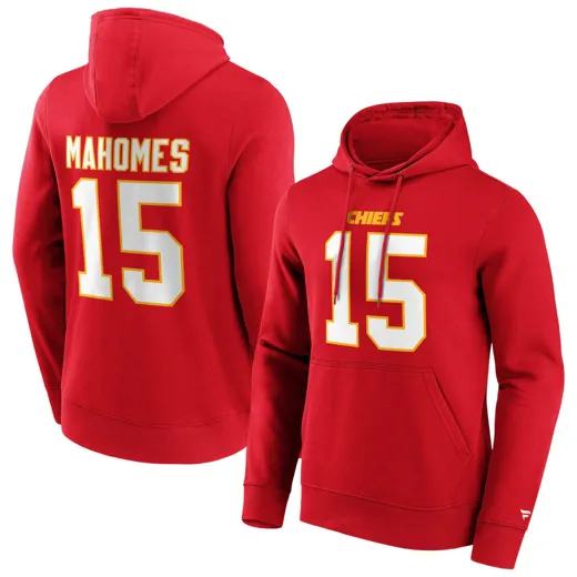 Kansas City Chiefs Graphic Hoodie Mahomes 15 L