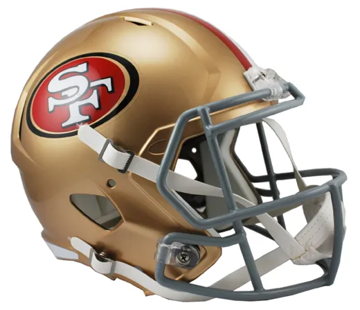 San Francisco 49ers Mini Helm SPEED