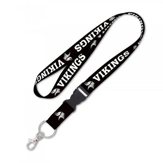 Minnesota Vikings Lanyard Schnalle Blackout