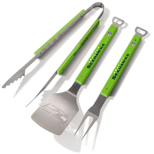 Seattle Seahawks Spirit Series 3-Piece BBQ Set