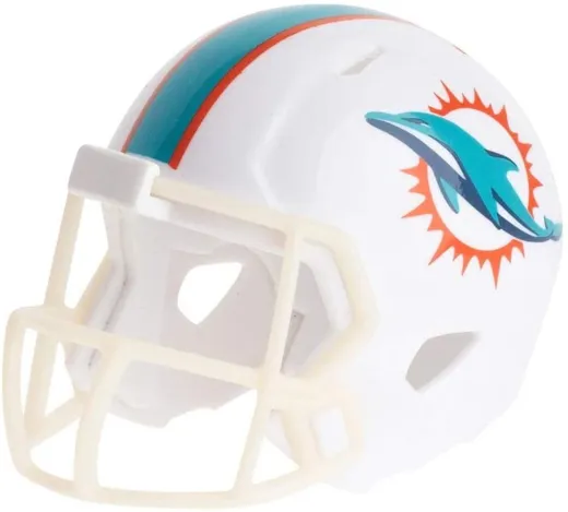 Miami Dolphins Pocket Size Single Helm