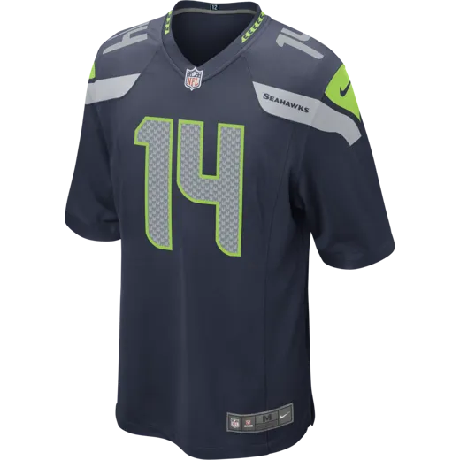 Seattle Seahawks Nike Game Jersey Metcalf 14 M