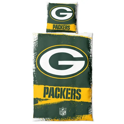 Green Bay Packers Bettwäsche-Set "RAW"  135x200 + 80x80cm