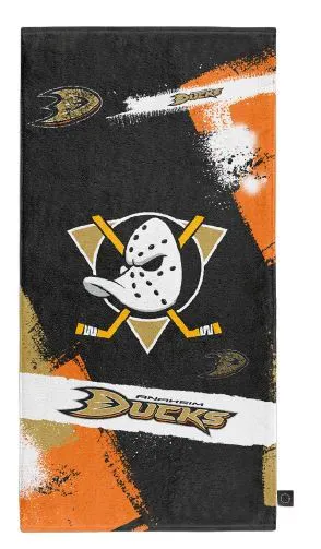 Anaheim Ducks Beachtowel "SPRAY" 75x150cm