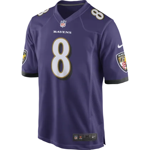 Baltimore Ravens Nike Home Jersey Jackson 8 S