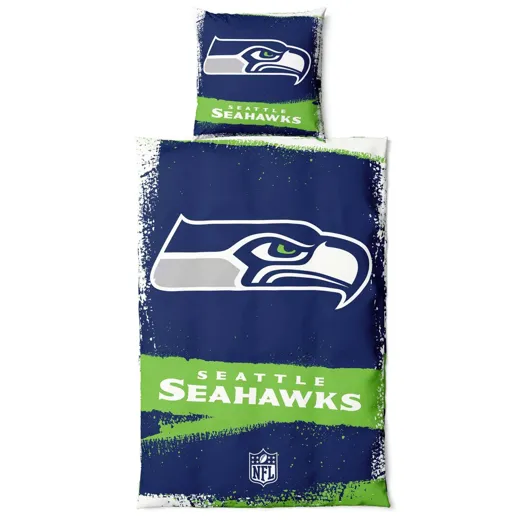 Seattle Seahawks Bettwäsche-Set "RAW"  135x200 + 80x80cm