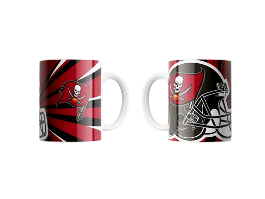 Tampa Bay Buccaneers Jumbo-Tasse „Helmet“ 450ml 450ml