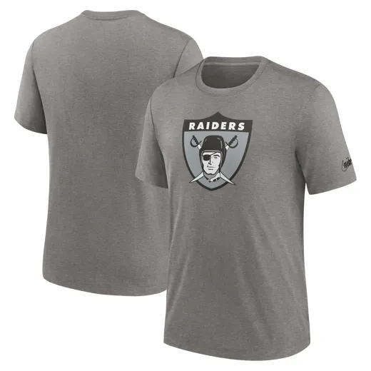 Las Vegas Raiders Nike Rewind Triblend T-Shirt M