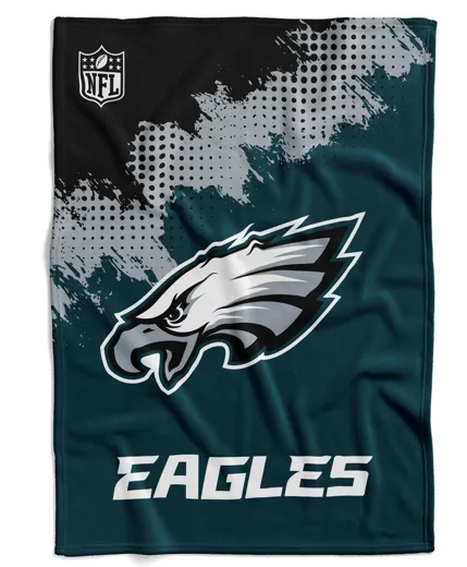 Philadelphia Eagles Flannel Decke /Throw "CORNER" 150x200cm