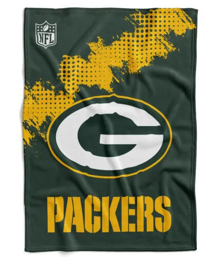 Green Bay Packers Flannel Decke/Throw "CORNER"  150x200cm