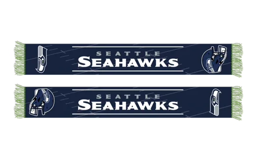 Seattle Seahawks HD Knitted Jaquard Scarf  145x20cm