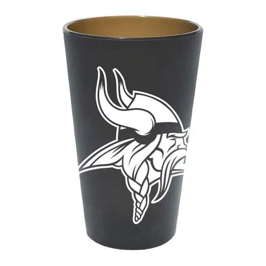 Minnesota Vikings Silicone Pint Glass