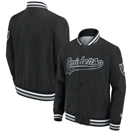 Las Vegas Raiders Sateen Jacket M