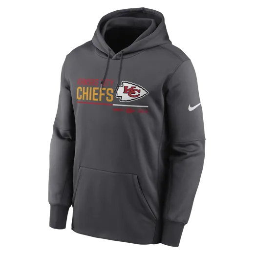 Kansas City Chiefs Nike Therma Pullover Hoodie 2XL