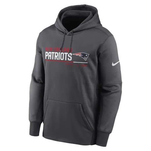 New England Patriots Nike Therma Pullover Hoodie XL