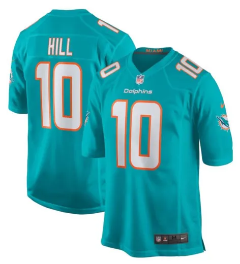 Miami Dolphins Nike Home Game Jersey Hill 10 S