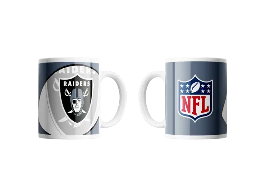 Las Vegas Raiders Classic Mug Shadow Logo & Shield 330ml