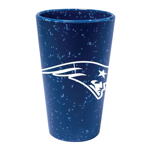 New England Patriots Silicone Pint Glass