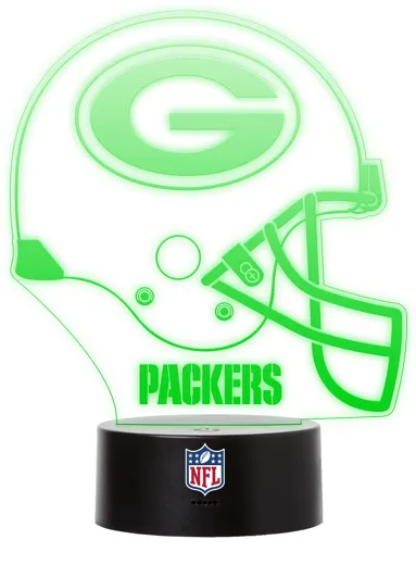 Green Bay Packers LED-Licht "HELM"