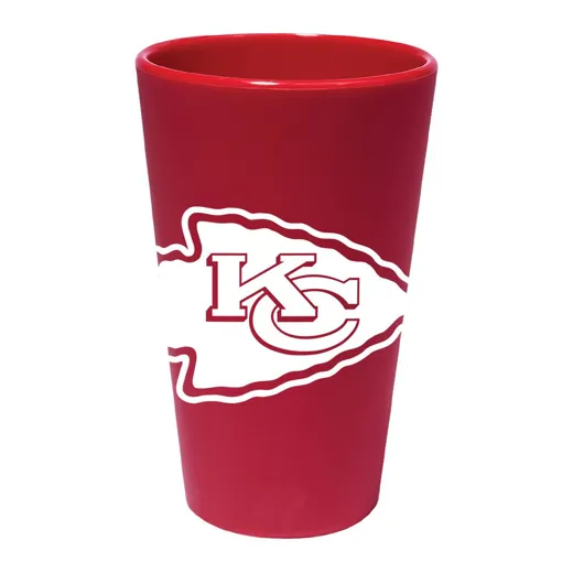 Kansas City Chiefs Silicone Pint Glass