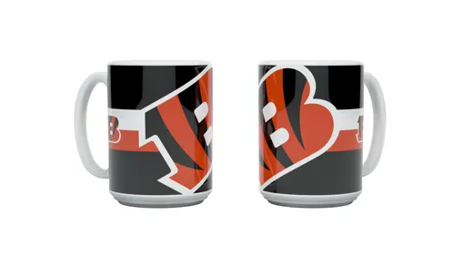 Cincinnati Bengals Tasse "Triple Logo " 450ml