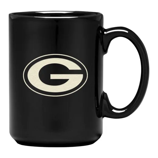 Green Bay Packers Laser Etched Sand Curved Mug