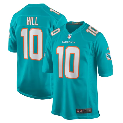 Miami Dolphins Nike Home Game Jersey Hill 10 M