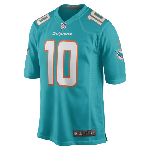 Miami Dolphins Nike Home Game Jersey Hill 10 XL