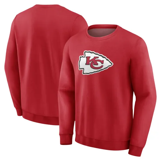 Kansas City Chiefs Primary Logo Crew Sweatshirt S