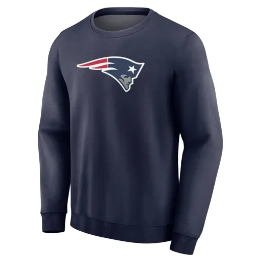 New England Patriots Primary Logo Crew Sweatshirt L