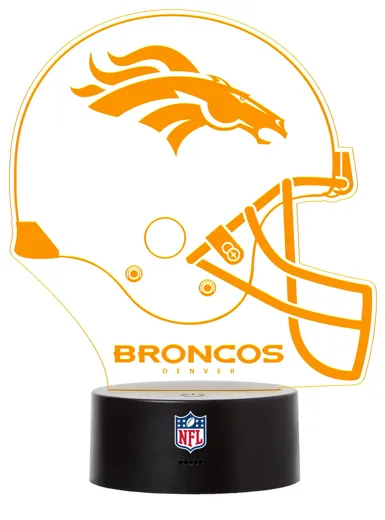 Denver Broncos LED-Licht "HELM"