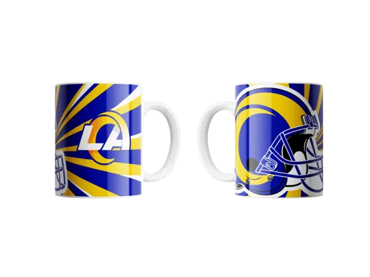 Los Angeles Rams Jumbo-Tasse „Helmet“ 450ml