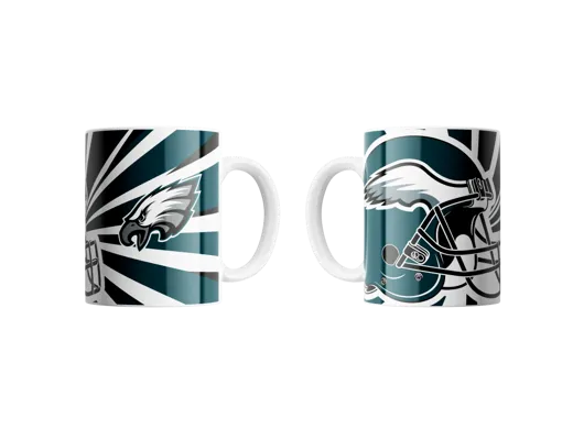 Philadelphia Eagles Jumbo-Tasse „Helmet“ 450ml 450ml