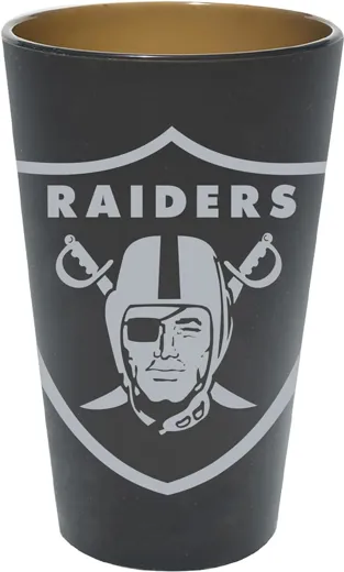 Las Vegas Raiders Silicone Pint Glass