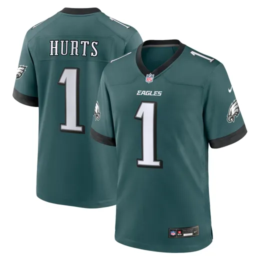 Philadelphia Eagles Home Game Jersey Hurts 1 S