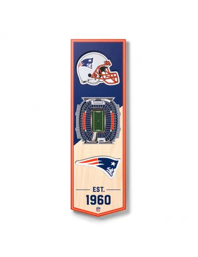 New England Patriots 3D Stadium Banner