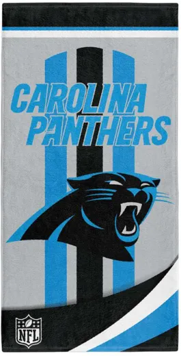 Strandtuch / Beachtowel "EXTREME" CarolinaPanthers 75x150cm