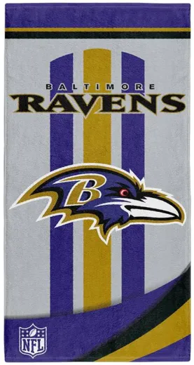 Strandtuch / Beachtowel "EXTREME" Baltimore Ravens 75x150cm