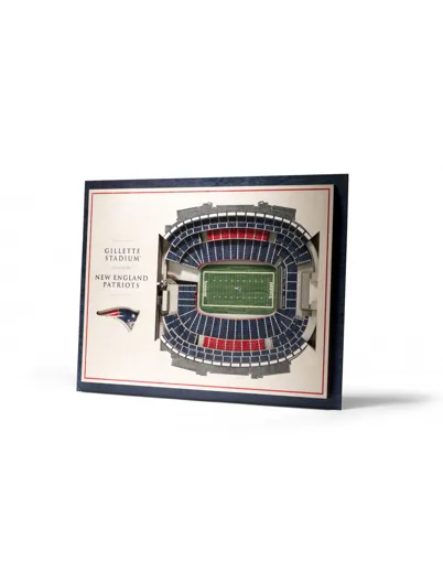 New England Patriots 5-Layer 3D Stadium View