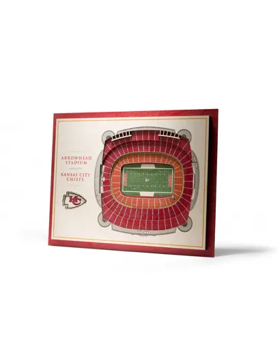 Kansas City Chiefs 5-Layer 3D Stadium View