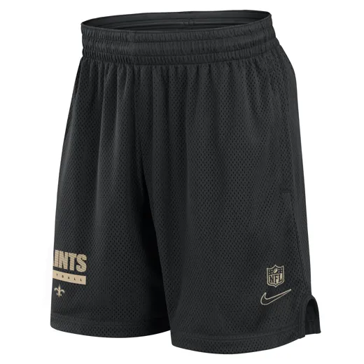 New Orleans Saints Nike Dri-Fit Mesh Short L