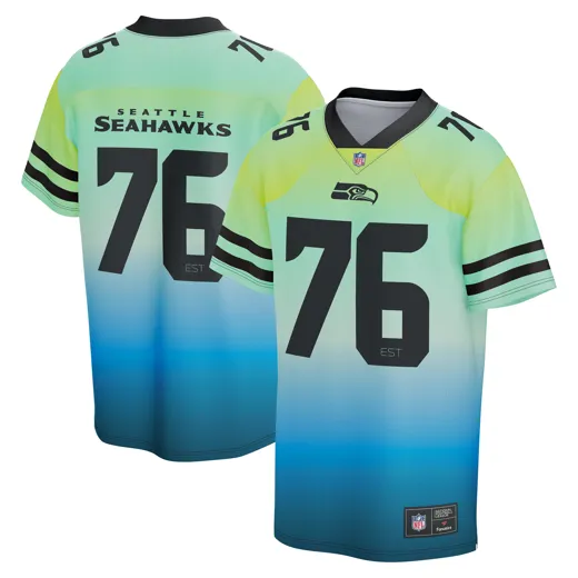 Seattle Seahawks Gradient Foundation Jersey L