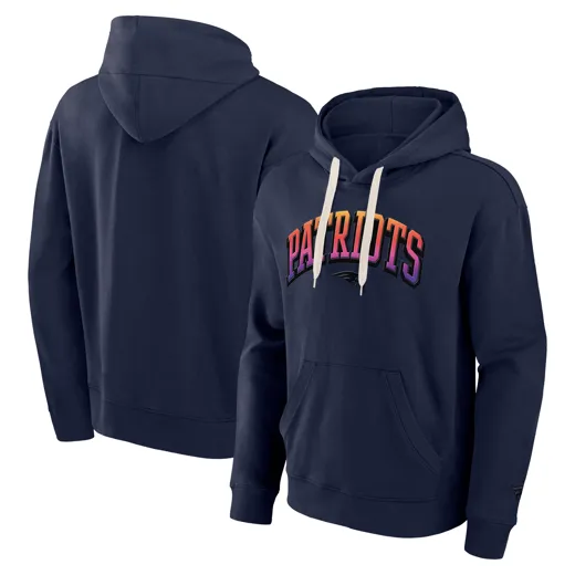 New England Patriots Gradient Fleece Hoodie M