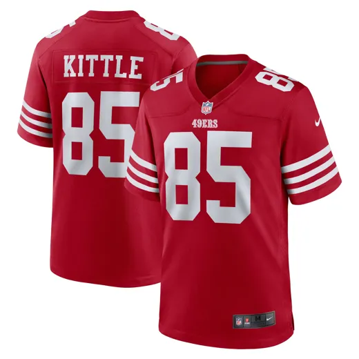 San Francisco 49ers Nike Home Jersey Kittle 85 S