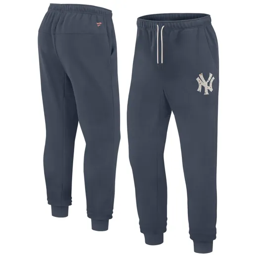 New York Yankees Terrazzo Fleece Cuffed Hem Pant L