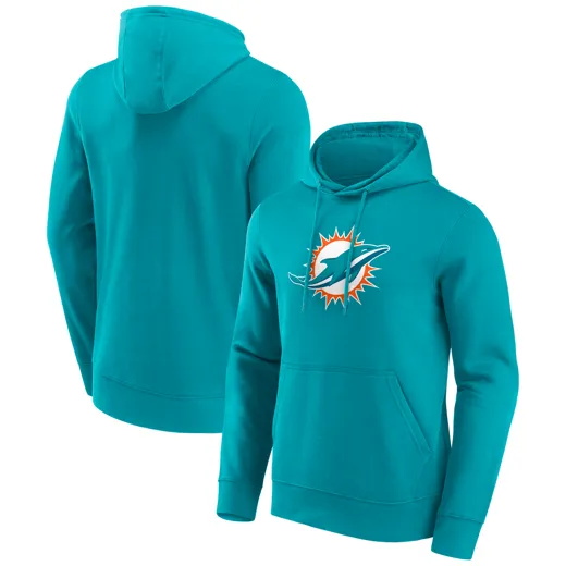 Miami Dolphins Primary Logo Graphic Hoodie L