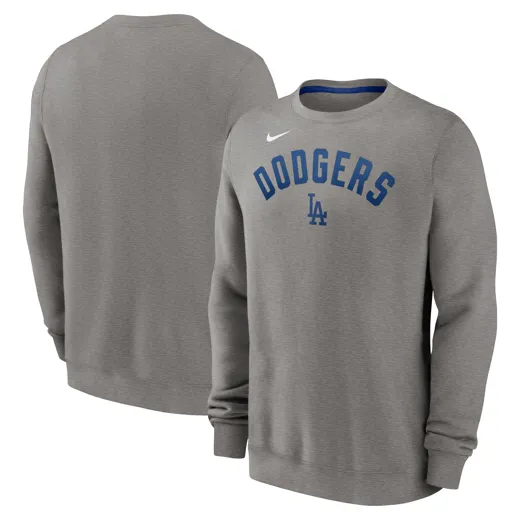 Los Angeles Dodgers Nike Twill Crew Neck Fleece XL