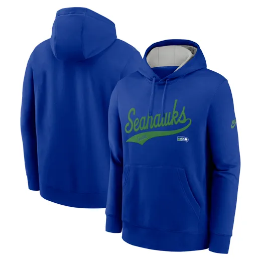 Seattle Seahawks Nike Club Fleece Hoodie L